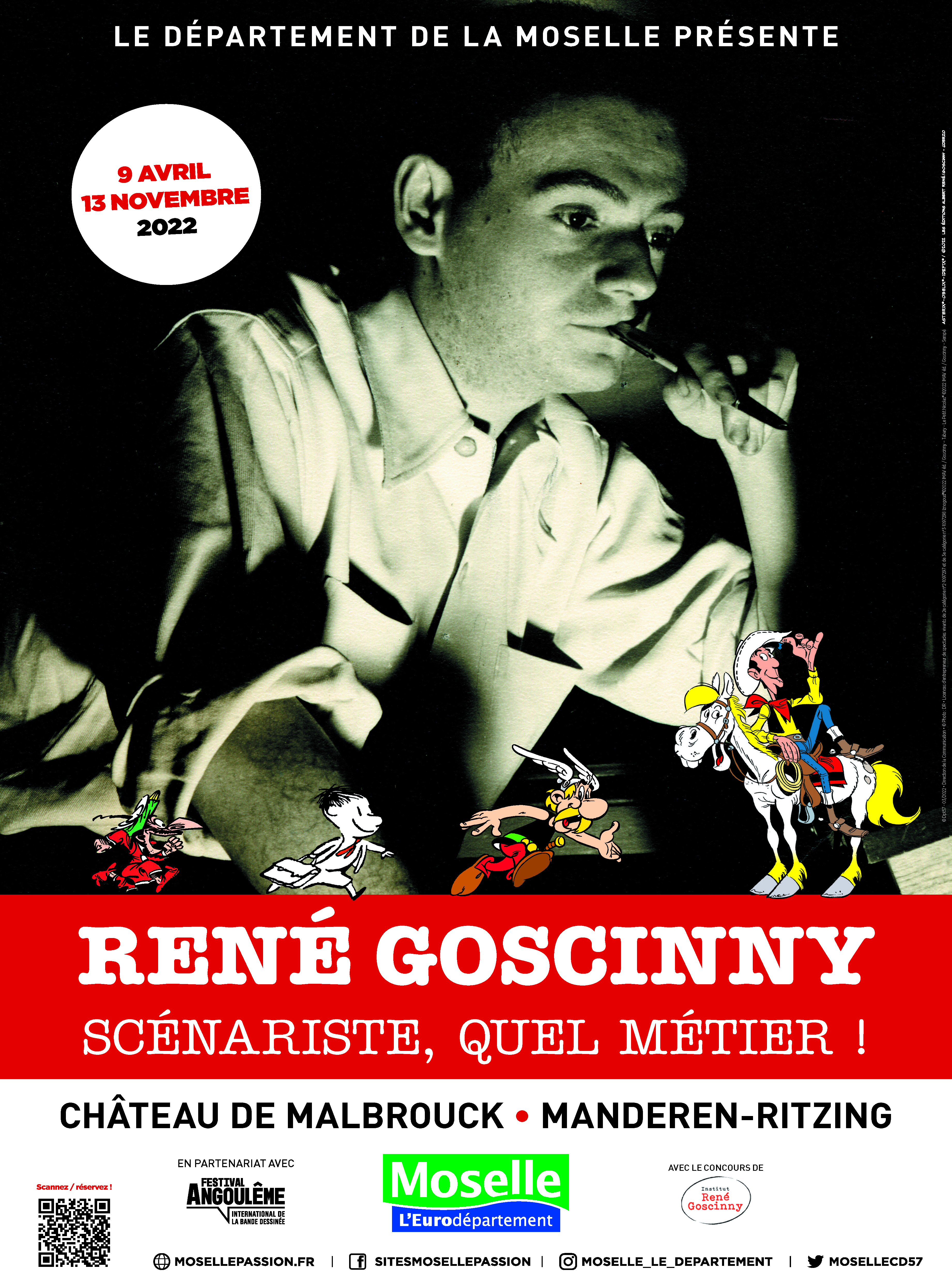 GOSCINNY affiche A3 HD